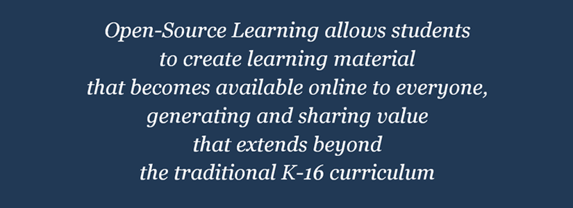 Open-Source Learning – An educational philosophy for the Information Age